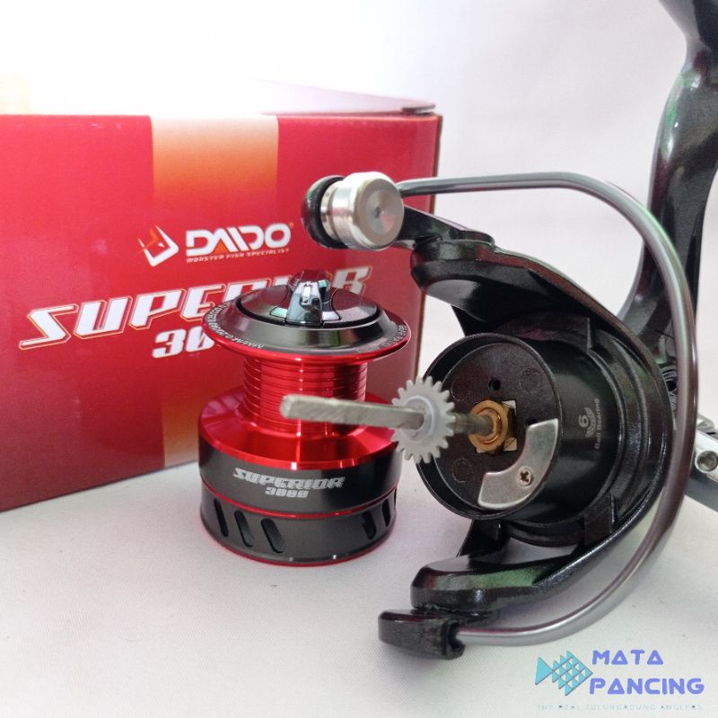 Reel daido superior aluminium spool 1000 2000 3000 4000 6000 shielded 6 ball bearings