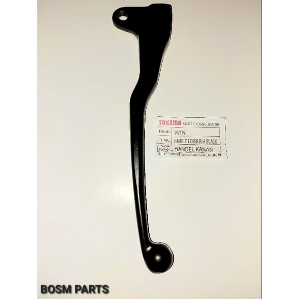 BERKUALITAS...HANDEL KANAN (TROMOL-HITAM) HANDLE LEVER R/H BLACK WIN HONDA TOKAIDO