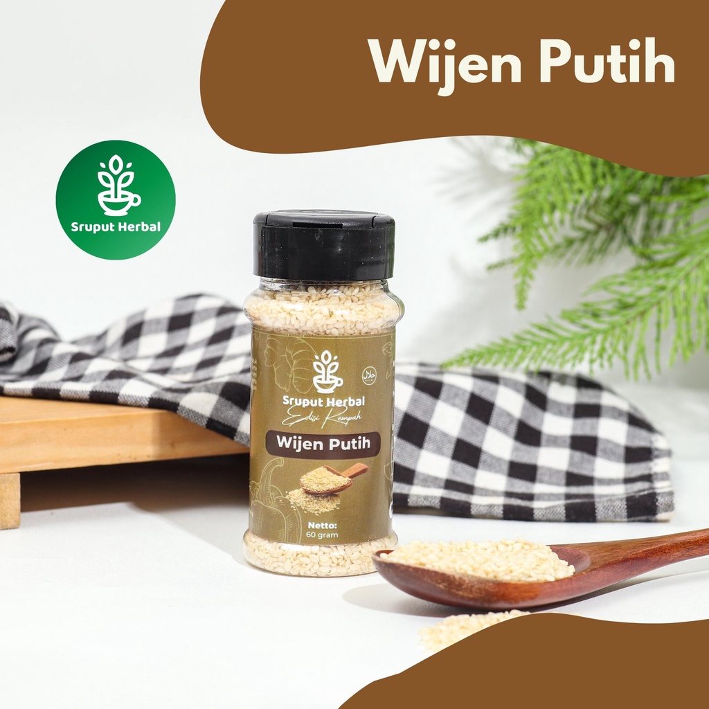 

SRUPUT HERBAL - Bumbu Premium Semua Varian (Botol) Wijen Putih