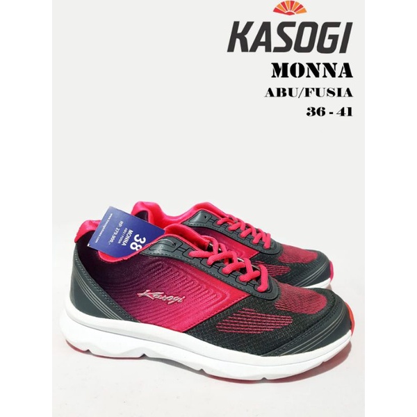 SEPATU KASOGI WANITA - MONNA SIZE 36-41 - SEPATU LARI - SEPATU SNEAKERS WANITA - SEPATU OLAHRAGA - S