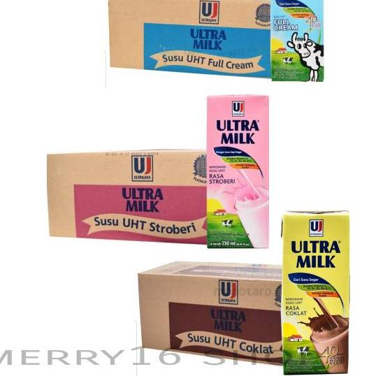 

۩ SUSU ULTRA 250 ML isi 24 pcs. ☈