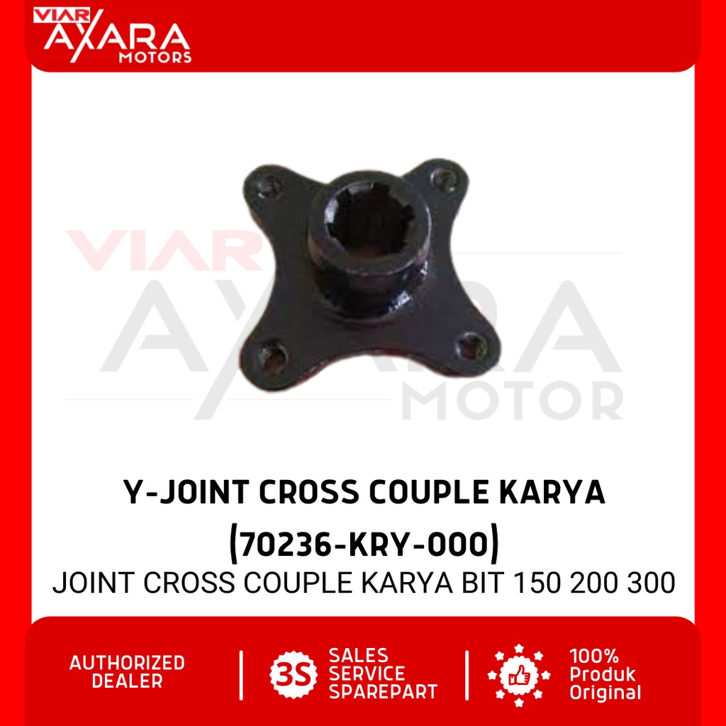 Y-Joint Cross Couple Karya / Kopel Join Depan Sparepart Viar Karya Bit 150 200 300 CC (70236-KRY-000