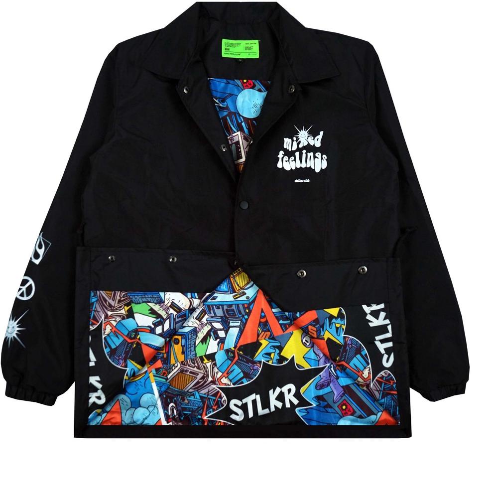 Langsung Order Stalker Jacket Coach - Comic