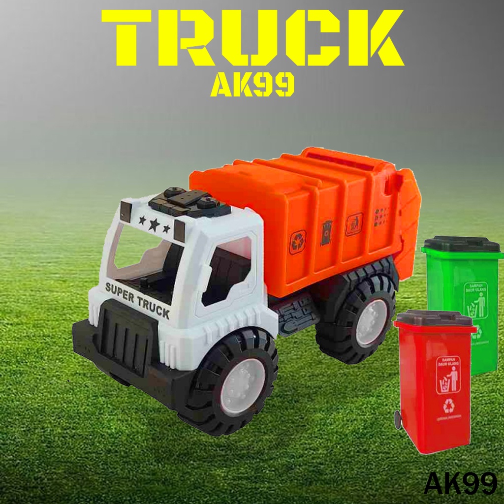 Mainan Truk Pengangkut/ Truck Compactor Toys AK99 JSP