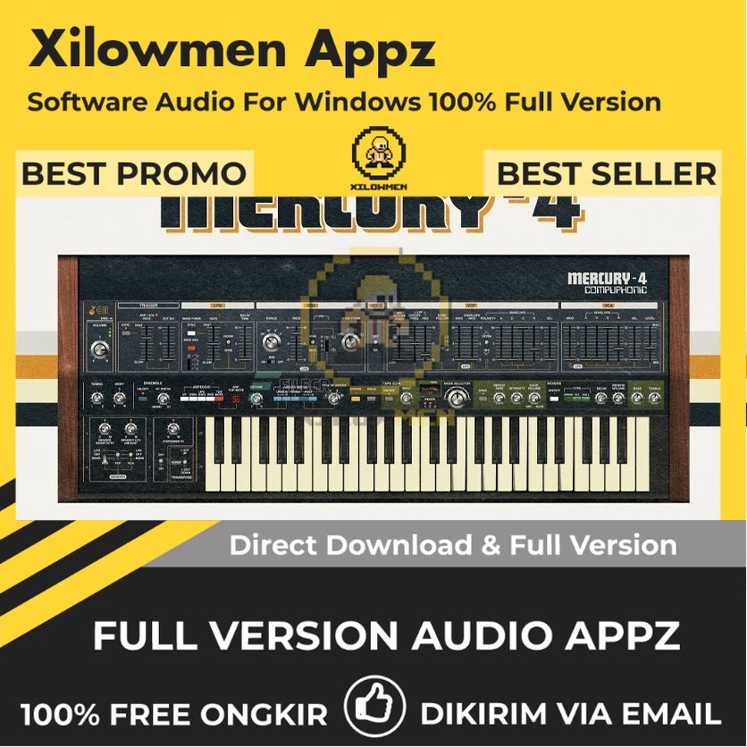 [Full Version] Cherry Audio Mercury-4 Pro Lifetime Audio Software WIN OS