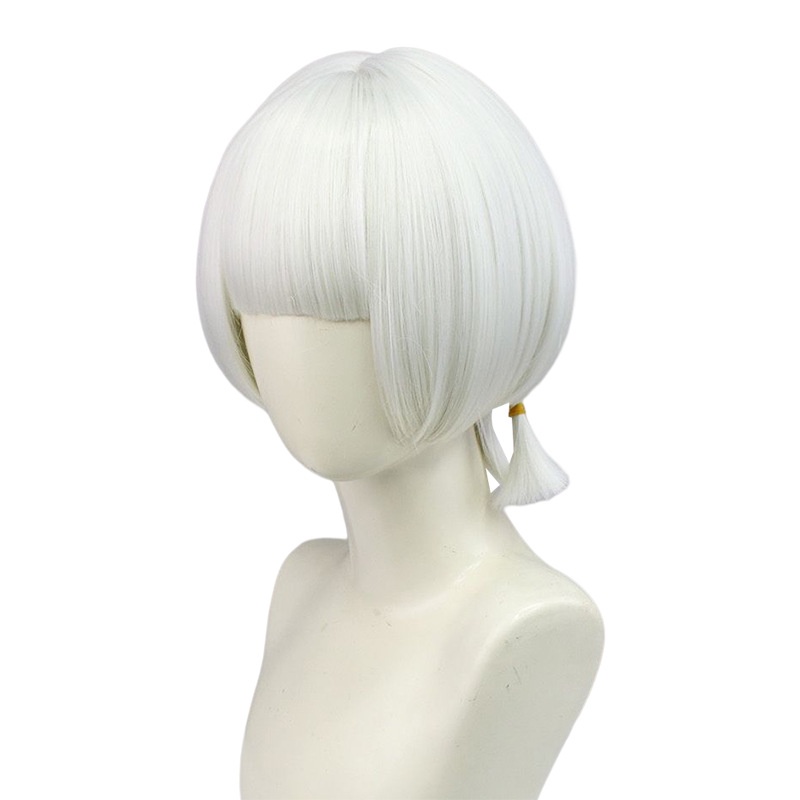 Genshin Impact Inashin City Early Grapefruit Wig Ninja Raccoon Karena Rambut Pendek Shunmao cosplay Wig