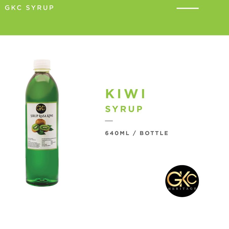 

☎ Sirup Kiwi / Kiwi Syrup Minuman GKC Heritage 640 ml (Import Quality) ♟
