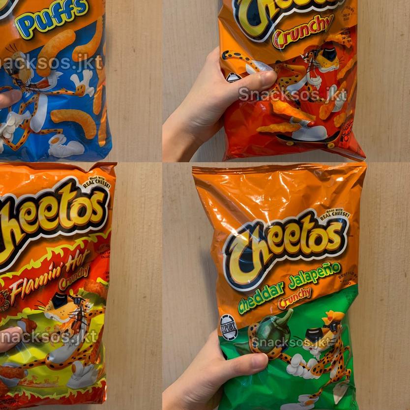 

⅍ Cheetos Frito Lays Crunchy Cheese / Flamin Hot / Cheddar Jalapeno / CHEETOS PUFFS USA ✶