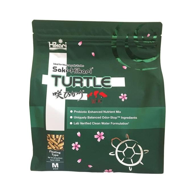 

Saki Hikari Turtle M 567G / 567GR / 567 GR / Gram | Makanan Kura-Kura TERLARIS