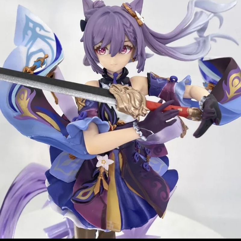 Game Genshin Impact Keqing PVC Statue Figure