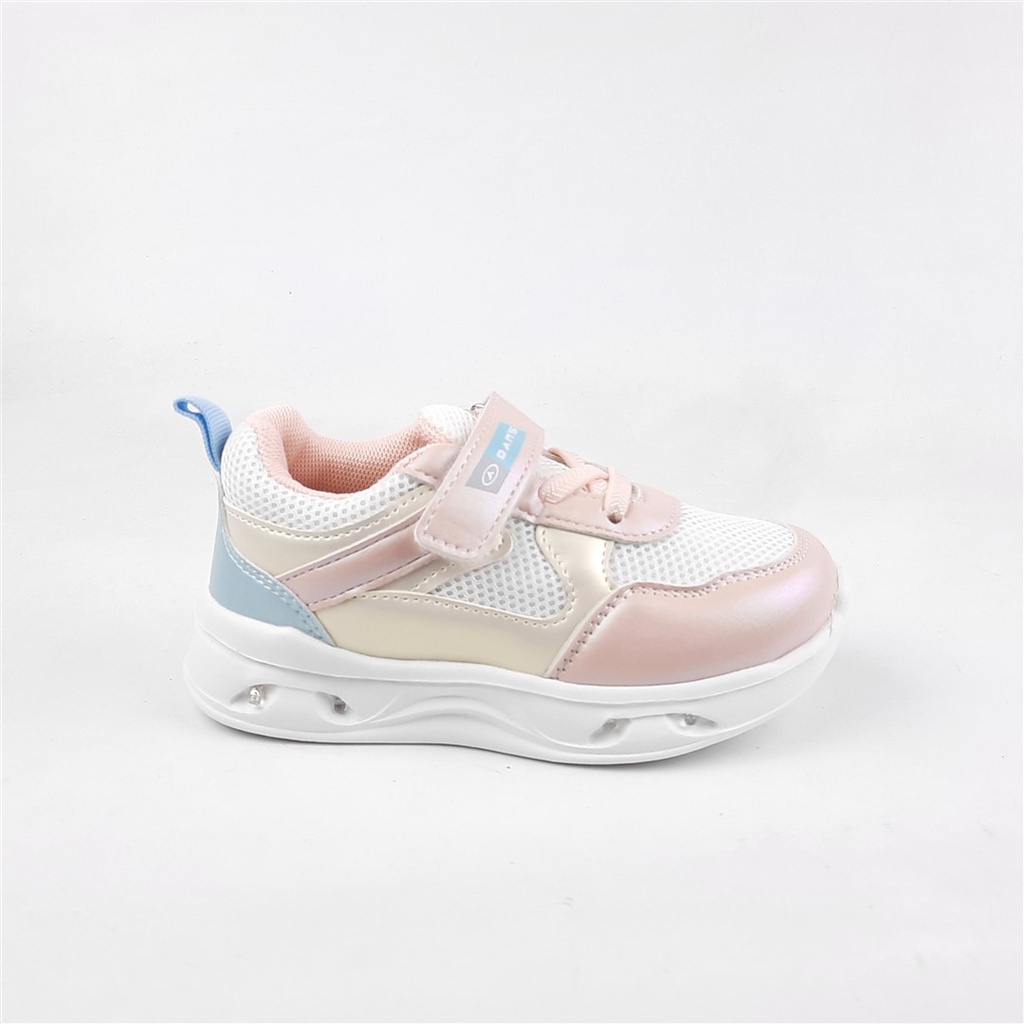 Sepatu Led sneakers anak perempuan Dans Mola 24-27