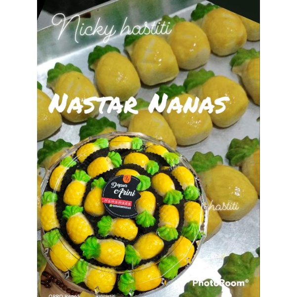 

kue kering Nastar bentuk nanas