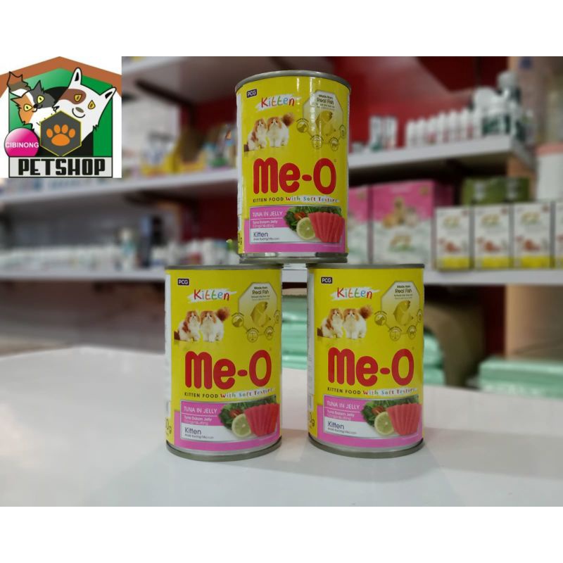 meo kaleng tuna in jelly kitten 400gr paket 12 kaleng