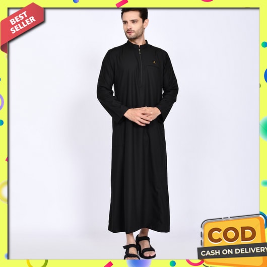 Gamis Pria Dewasa Jubah Lebaran Terbaru 2023 Muslim Games2023 Laki2 Hari Raya Mewah  Games2022 Konda