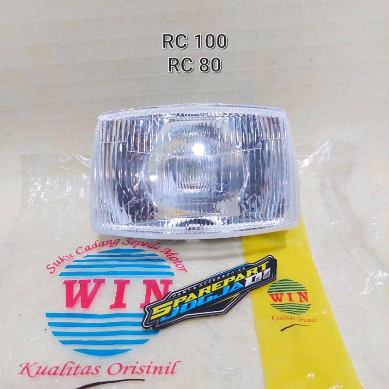 Reflektor Lampu Depan RC 100 RC 80 WIN