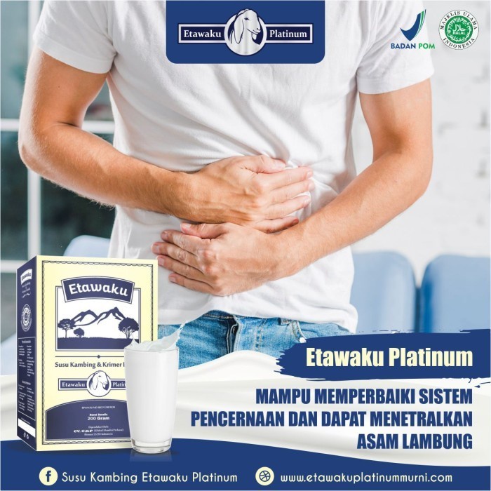 

Etawaku Platinum - Susu Kambing & Krimer Bebas Alergi dan Rendah Gula