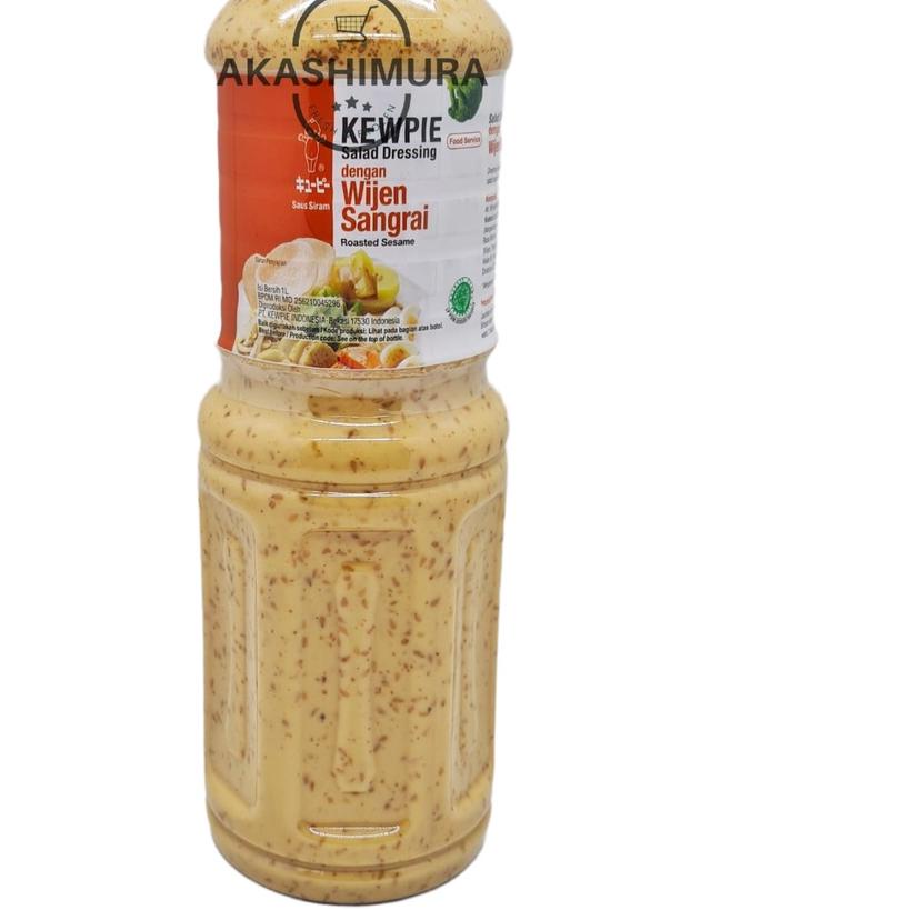 ۝ Kewpie Salad Dressing Roasted Sesame-Wijen Sangrai 1 Liter ➭