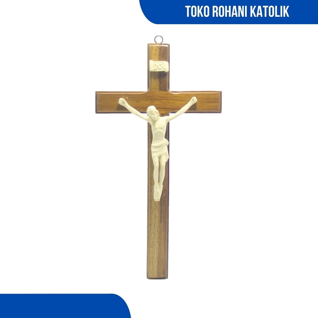 SALIB GANTUNG KATOLIK KORPUS BATU / SALIB DINDING KATOLIK / SALIB PATUNG YESUS / SALIB GANTUNG KATOLIK / PAJANGAN DINDING / HIASAN DINDING