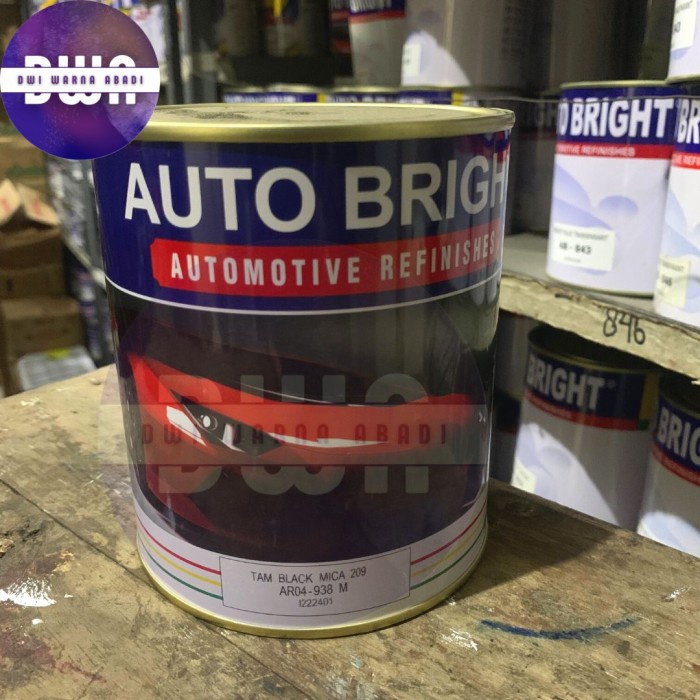 Anti Gores Cat Hitam Black Metallic / Auto Bright Tam Black Mica 209 Cat Toyota