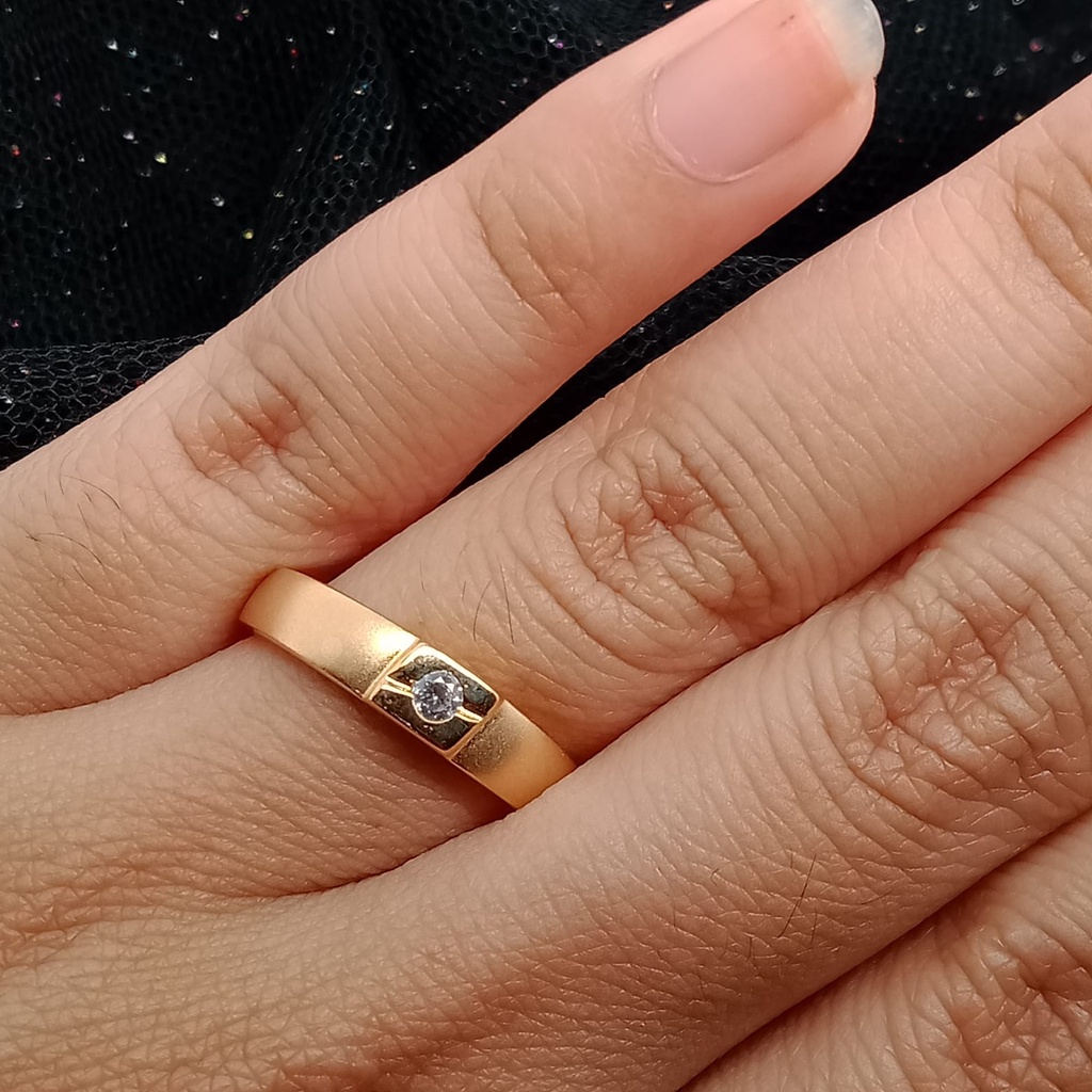 Cincin emas 17k - 2.75 gr kadar 750 - 4166