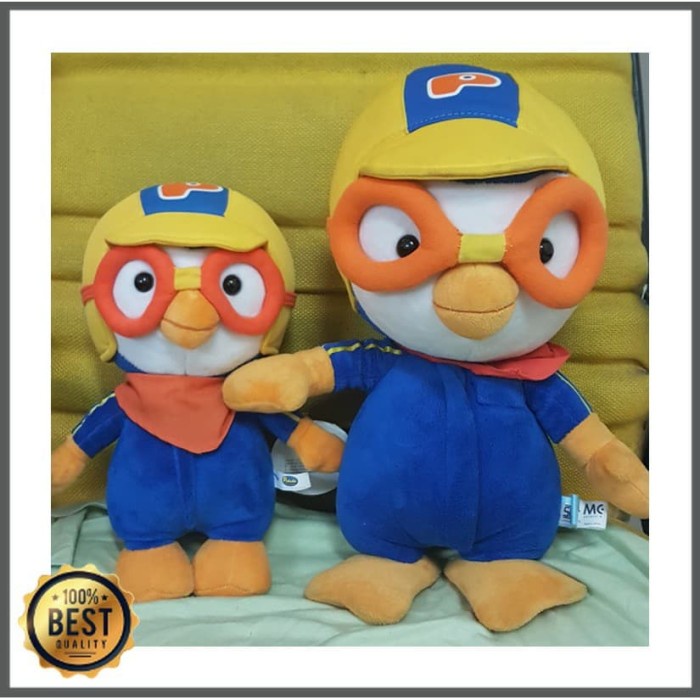 ✨ BISA COD ✨ boneka pororo original size jumbo original 100% import korea