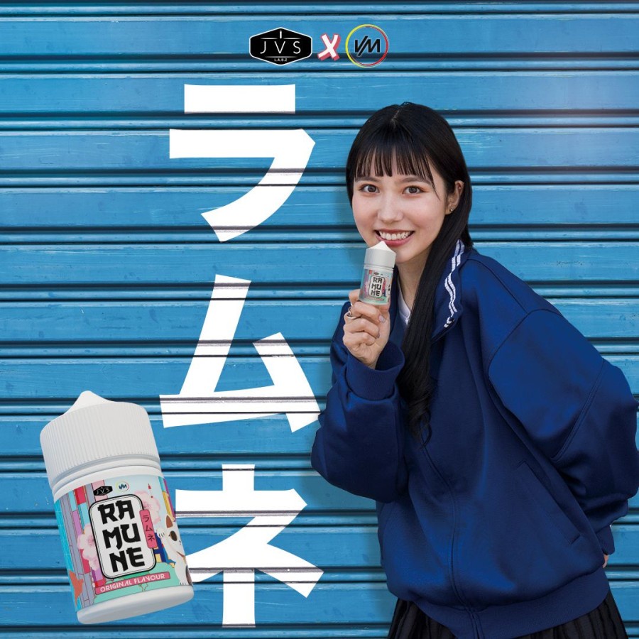 Liquid Ramune Original Flavour by JVS x Vapormania 60ML Original