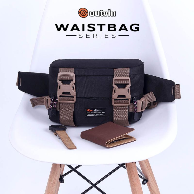 Tas Waistbag Pria Terbaru Keren | Tas Slingbag Selempang Pinggang Distro