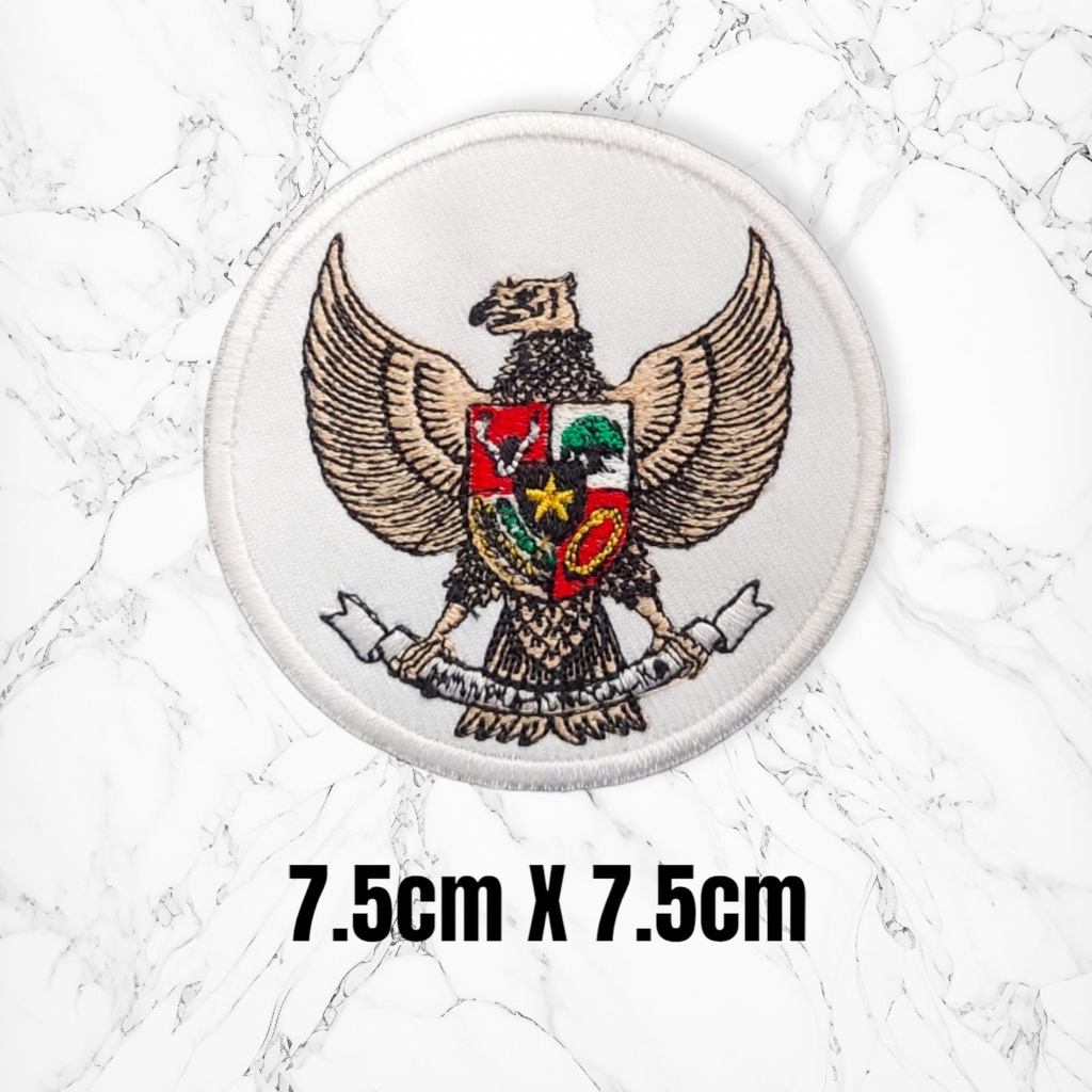 Emblem Pacth Bordir Garuda