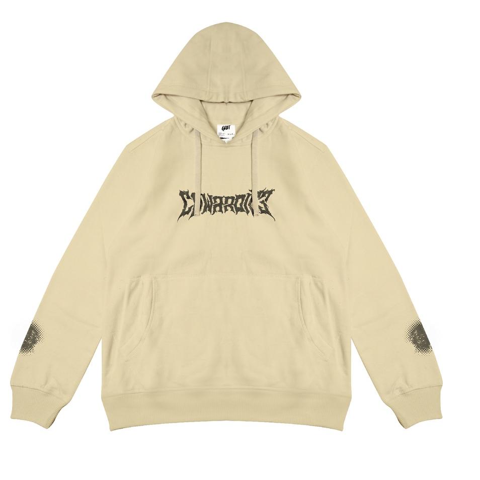 ✳ GRDT Defeater Hoodie Cream ☇