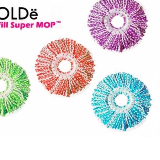 ➶ MICROFIBER KAIN Pel Bolde Refill Super Mop BOLDE Original Kain Bolde Supermop Original Bolde ➲