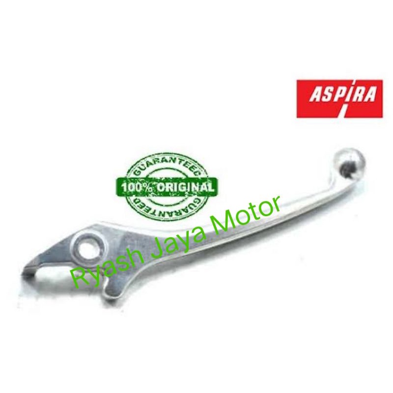 Handle Rem / Tuas rem depan / handel rem kanan Silver for beat karbu/ Supra x 125/beat fi/spacy karbu/ spacy fi /Revo 110/ fi /blade/new blade/absolut revo