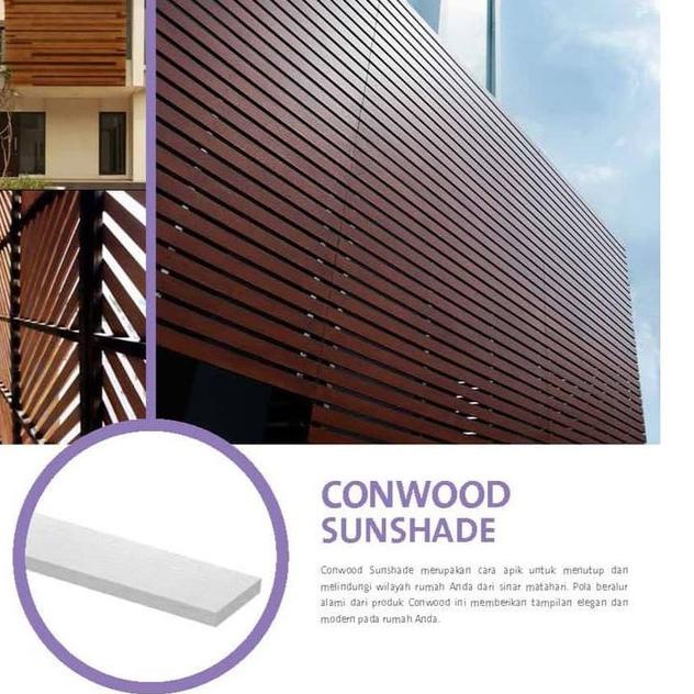 ❇ Conwood Sunshade (76 x 3050 x 14 mm) ◊