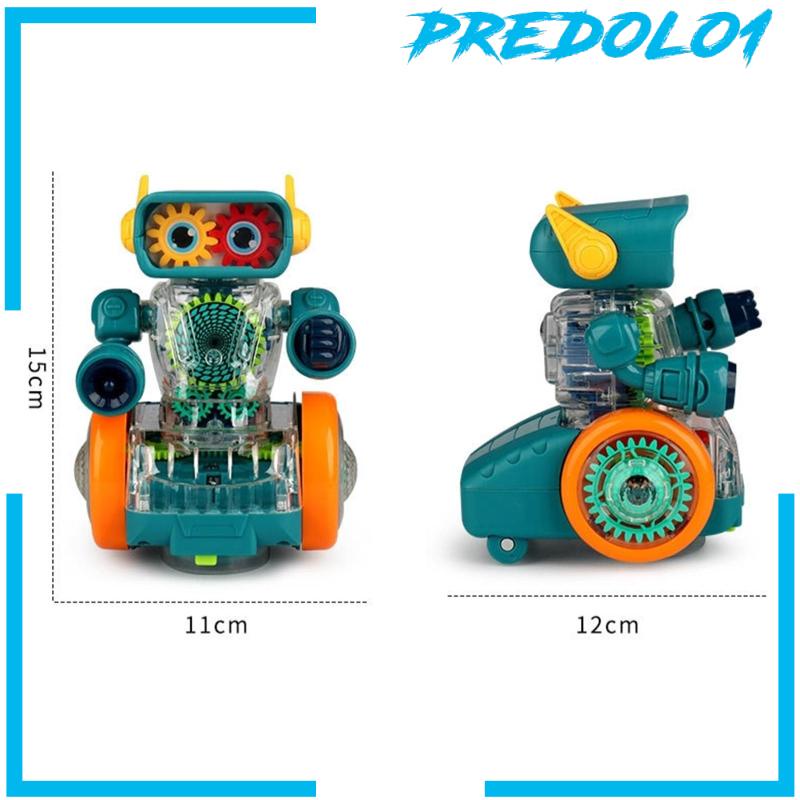 [Predolo1] Mainan Robot Gear Mekanik Dengan Lighting Dengan Moving Gears Untuk Hadiah Liburan