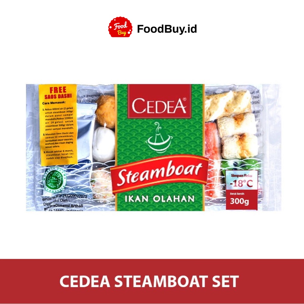 

Cedea Steamboat Set With Dashi Sauce 300 gr