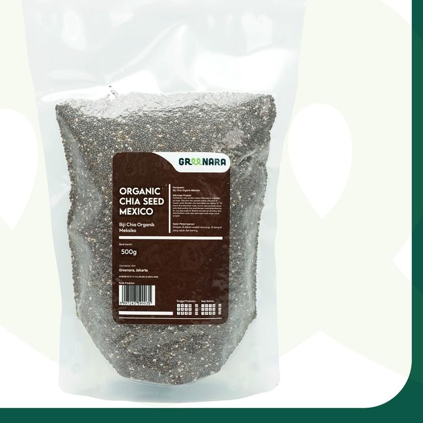 

♗ Chia Seed Mexico Organic 500gr Premium Organik ✈
