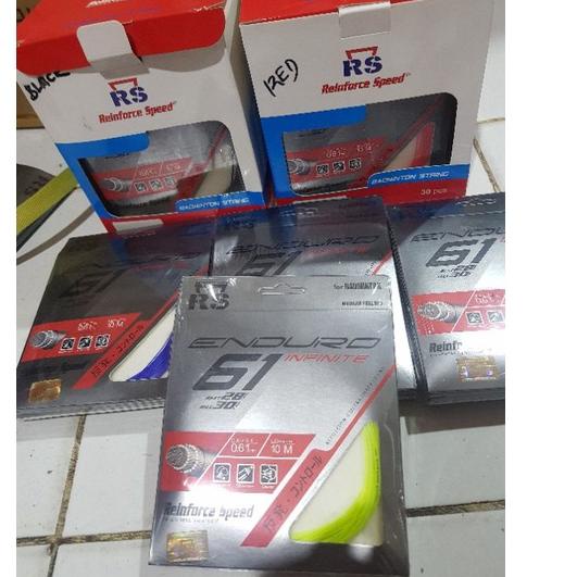 COD | HJ6 | senar raket enduro 61 senar raket badminton rs enduro 61