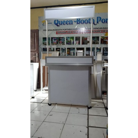 Booth portable Ukuran 90 x 50(Polos)