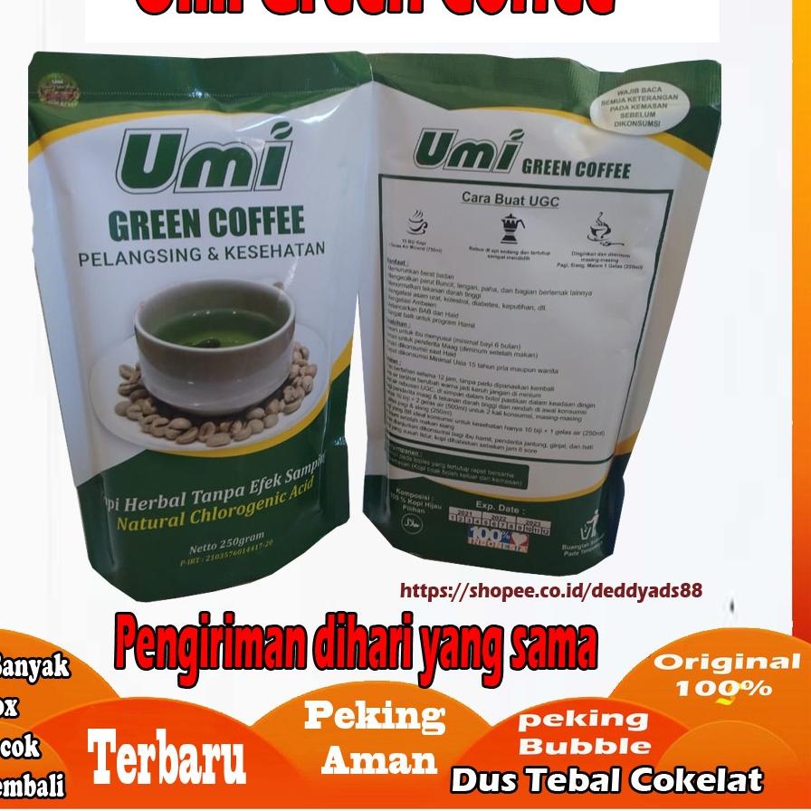 

☉ UMI GREEN COFFEE Ori 100% Asli Untuk Diet Tanpa Ribet ▲