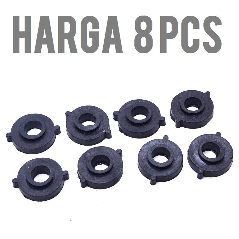 Karet Ganjal Stir Shogun Set 8 Ganjel Dudukan Peredam Stang Motor Suzuki Jejeran Motor