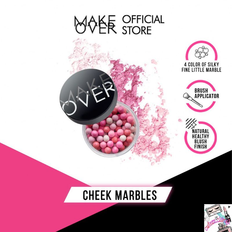 ☃️Cutezz_Ching1☃️Make Over Cheek Marbles - Blush On 20g