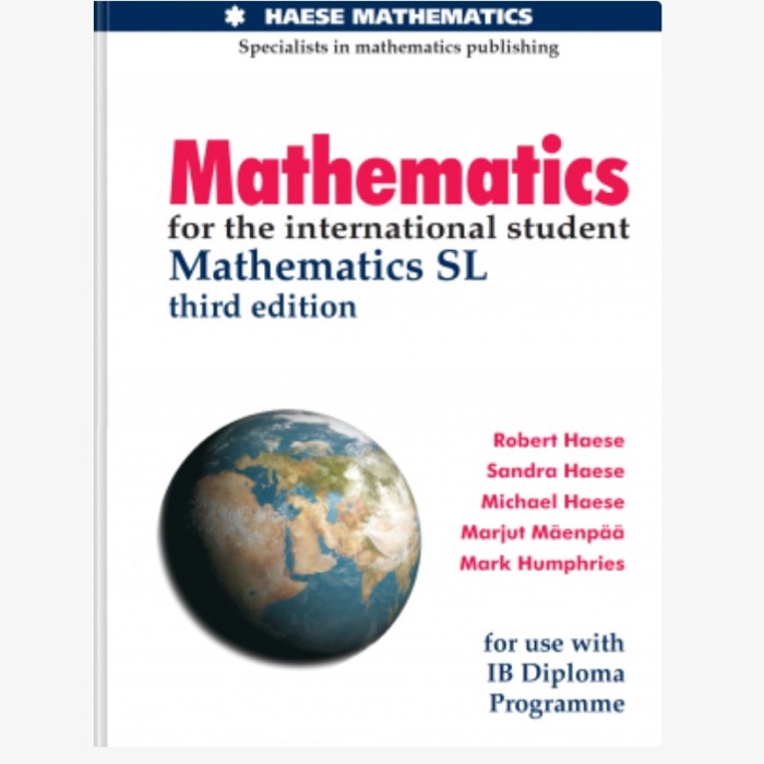 

BUKU CETAK Mathematics for the international student : mathematics SL
