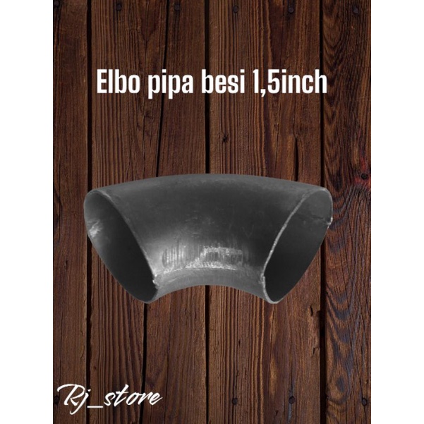L-bow elbow keni las pipa besi 1,5inch