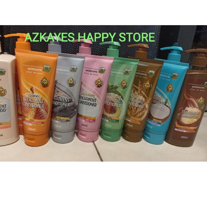 WATSONS treatment shampoo 400 ml / shampoo watsons / conditoner treatment  ✔