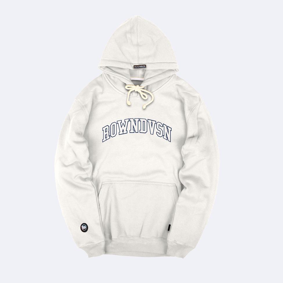 RECOMENDED Rowndivision Hoodie Pullover - ROWNDVSN Serrano Off White