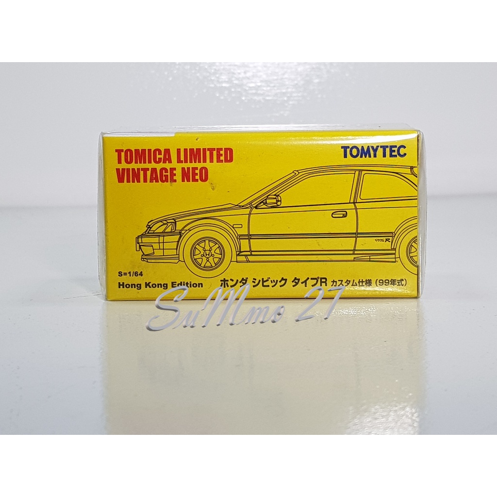 tomytec Hong Kong edition Honda Civic Type R yellow TLV civic