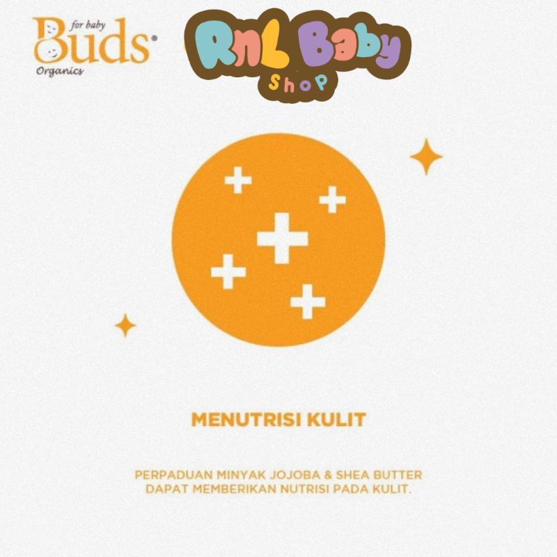 Buds Organics Infant Cream - Lotion Krim Kulit Bayi &amp; Anak