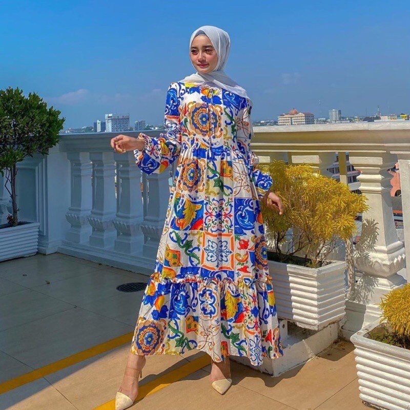 ETNIK MAXI - GAMIS VINTAGE BANGKOK PREMIUM