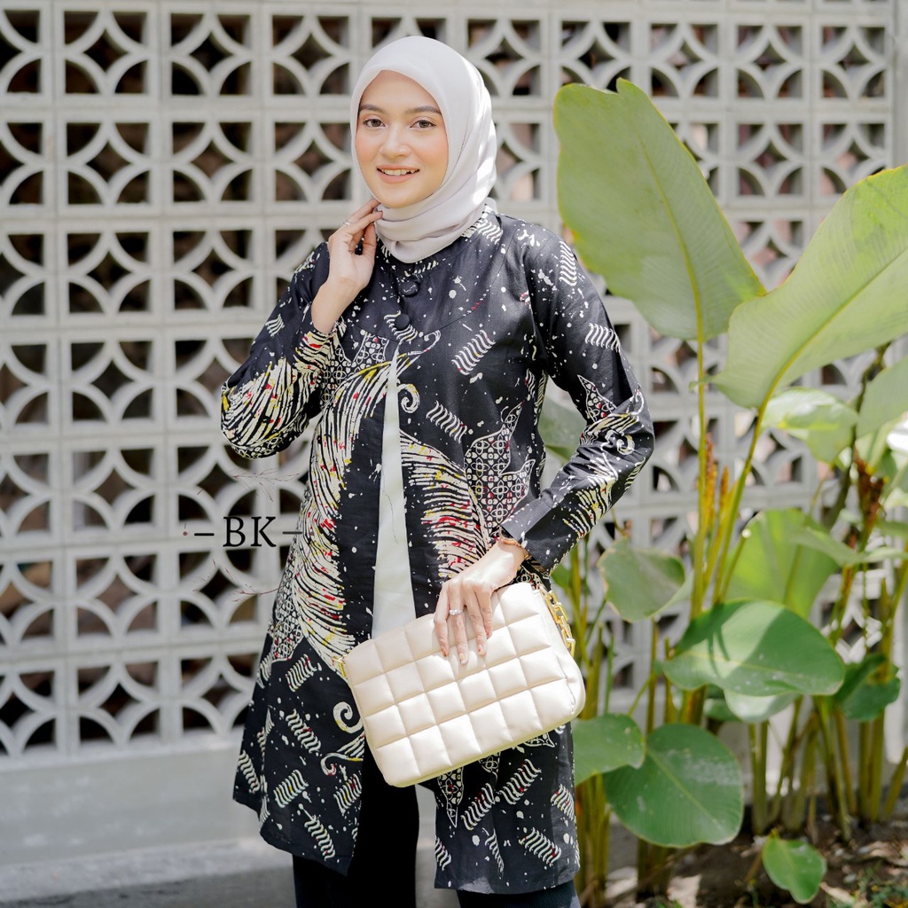 Batik Tunik Modern Wanita Premium | Batik Tunik Wanita Terbaru Kekinian | Batik Tunik jumbo | Batik 