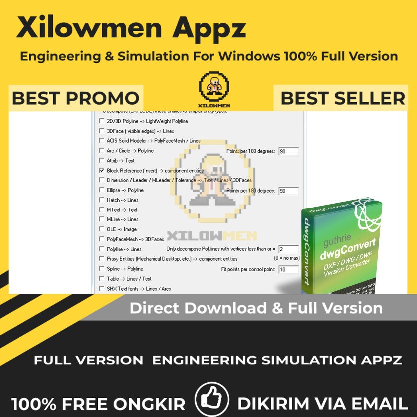 [Full Version] Guthrie dwgConvert 2020 Pro Engineering Software Lifetime Win OS