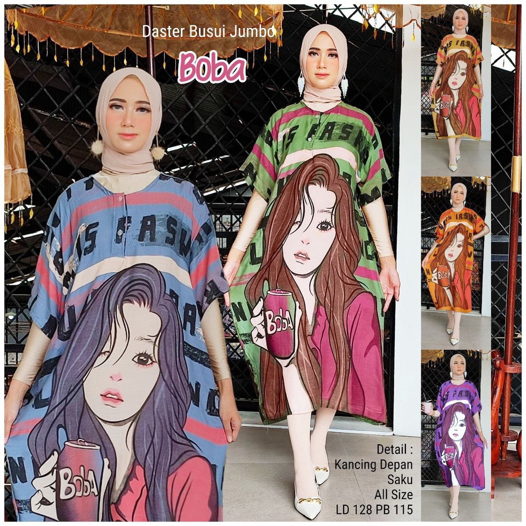 Daster Jumbo Busui Kancing LD 120 PB 115 Rayon Adem ( NEW ARRIVAL KARAKTER ) Lengan Pendek By BATIK SULMIT Pilih Warna - Daster Sofia terbaru 2023 / dres Sofia tervirall / Homedress Jumbo Kekinian Motif Terbaru Harga Murah Grosir Daster Pekalongan